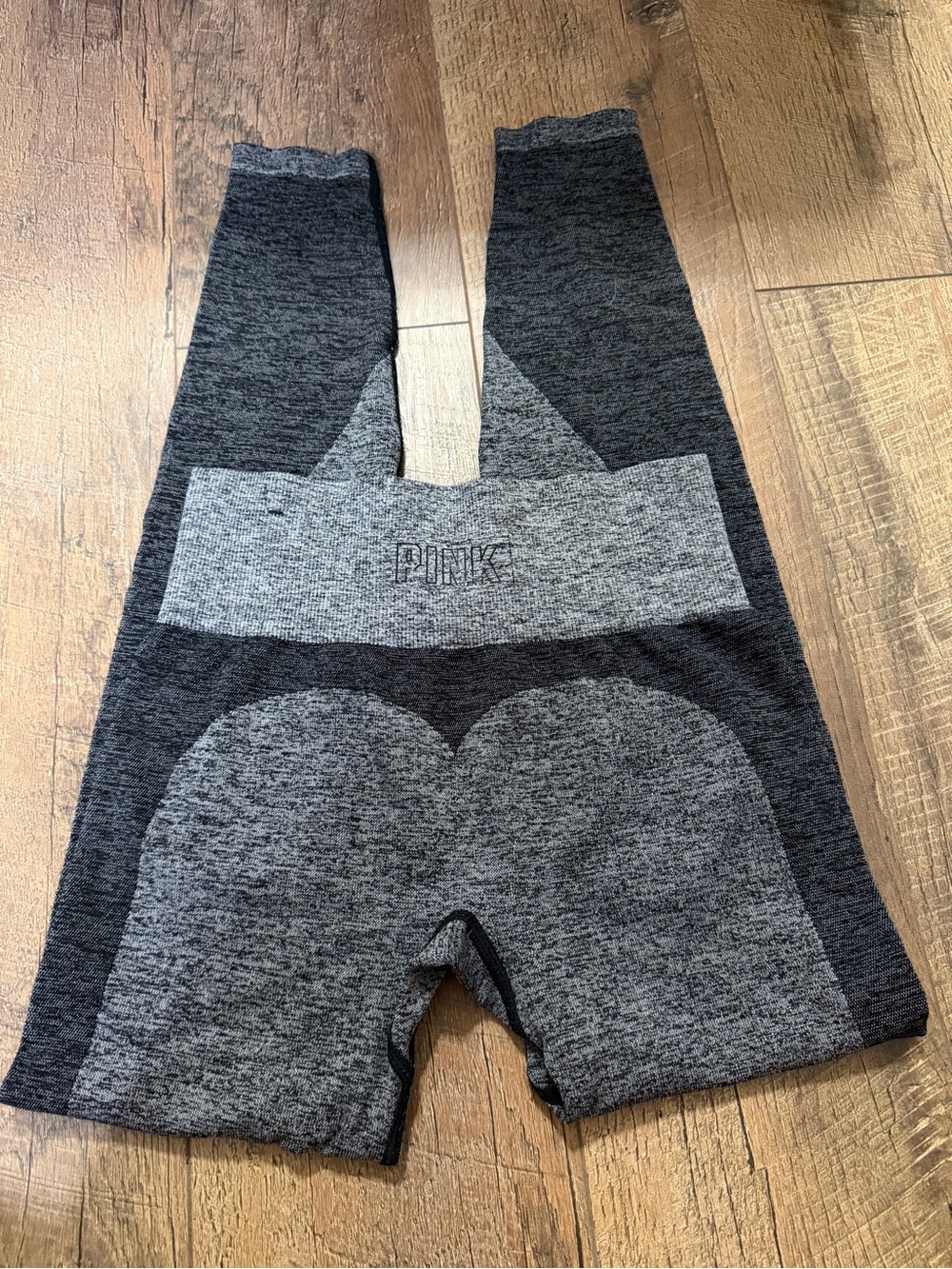 PINK Victoria's Secret Heather Gray Seamless Kids Leggings